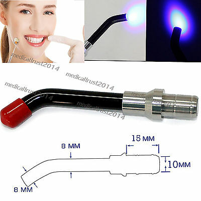 New 10mm Universal Light Guide Tip Rod For Dental Curing Light Lamp 8mm Diameter